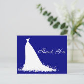 Elegant toga Vrijgezellenfeest Dank u Briefkaart (Staand voorkant)