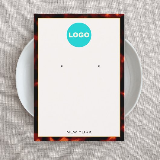 Elegant Tortoise Shell voegt Logo toe die verdient Visitekaartje