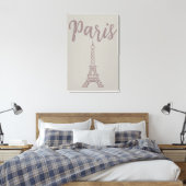 Élégant Tour Eiffel de Paris Toile Murale  (Insitu(Chambre))