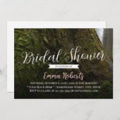 Elegant Tree Root Bridal Shower Invitations Kaart (Voorkant / Achterkant)