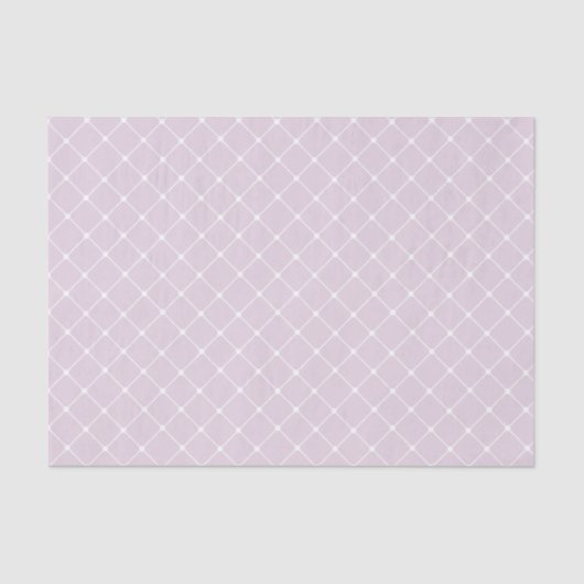 Elegant Trellis Pattern | Lavender Tissuepapier (Voorkant)