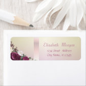 Elegant Trendy Floral Etiket (Insitu)