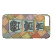 Elegant trendy girly beukt patchwork Case-Mate iPhone case (Achterkant (Horizontaal))