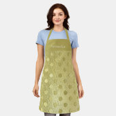 Elegant Trendy Gold Glitter Polka Dot Schort (Gedragen)