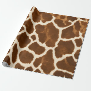 Elegant Trendy Koe Faux Leather Collectie Cadeaupapier