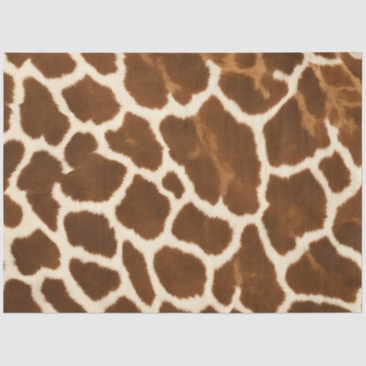 Elegant Trendy Koe Faux Leather Collectie Tissuepapier (Voorkant)