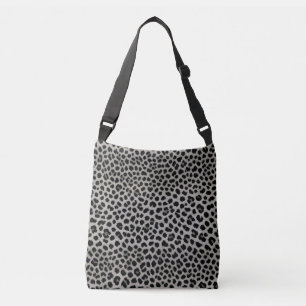 Elegant Trendy Luxury White Leopard Collectie Crossbody Tas