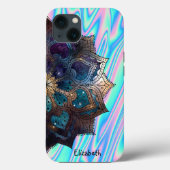 Elegant Trendy Mandala Holographic Case-Mate iPhone Case (Achterkant)