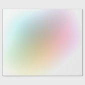 Elegant Trendy Modern Colorful Sjabloon Cadeaupapier (Vlak)