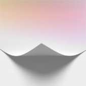 Elegant Trendy Modern Colorful Sjabloon Cadeaupapier (Hoek)