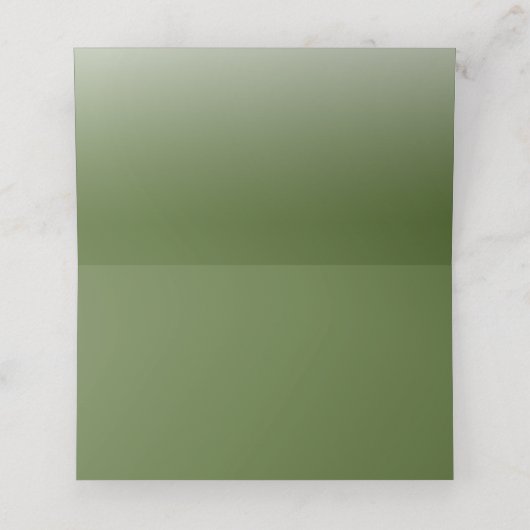 Elegant Tropical Beach Copper Palm Trees (Binnenkant ongevouwen)