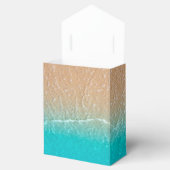 Elegant Tropical Beach Wedding Favor Box Bedankdoosjes (Geopend)