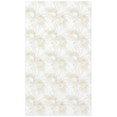 Elegant tropical bladeren golden strokes design tafelkleed (Voorkant)