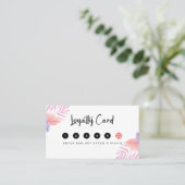 Elegant Tropical Interior Designer Klantenkaartje (Staand voorkant)