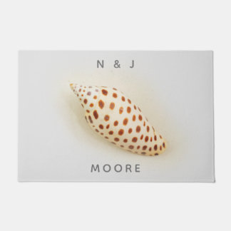 Elegant Tropical Junonia Florida Beach Shell Name Deurmat