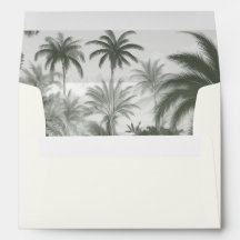 Elegant tropische palmboom Oerwoud gebladerte brui