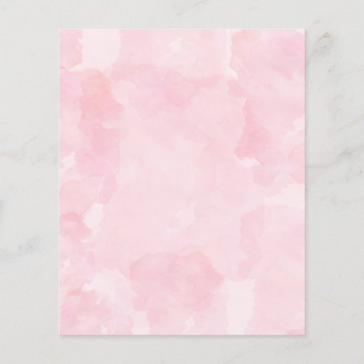 Elegant trouwuitnodiging. Flyer (Achterkant)