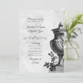 Elegant tuin in één keer kaart (Staand voorkant)