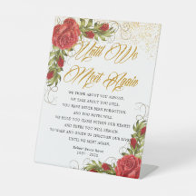 Elegant Turks Rode Roses Funeral Poem