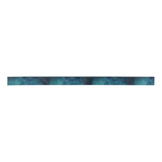Elegant Turquoise Mandala Waterverf Patroon Lint (Voorkant)