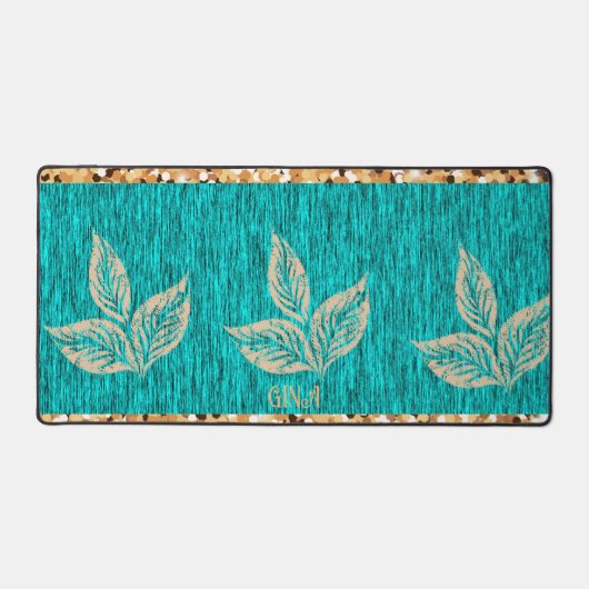 Elégant Turquoise tendance (Recto)