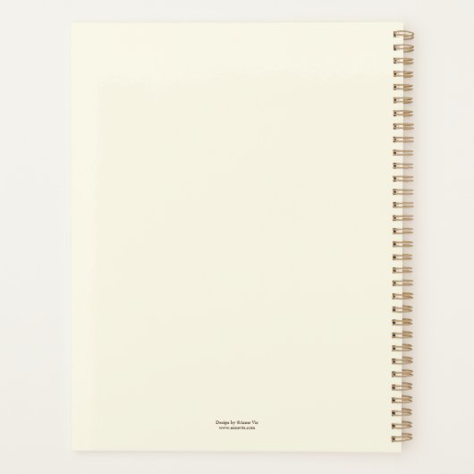 Elegant  Twin Flame Wedding Planner (Achterkant)