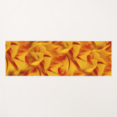 Elegant Two-Tone Red Gold Monsella Tulip Yogamat (Voorkant (horizontaal))