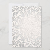 Elegant Typography Regency Era Wedding Invitation Kaart (Achterkant)