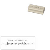 Elegant uit de bibliotheek van het manuscript van rubberstempel (Gestempeld)