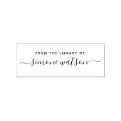 Elegant uit de bibliotheek van het manuscript van rubberstempel (Afrduk)