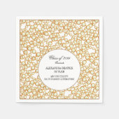 Elegant University Master's Afstudeerder Graduatio Servet (Voorkant)