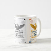 Élégant US Citoyenneté Félicitations mugs (Devant droit)