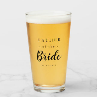 Elegant vader van de Bride Glas