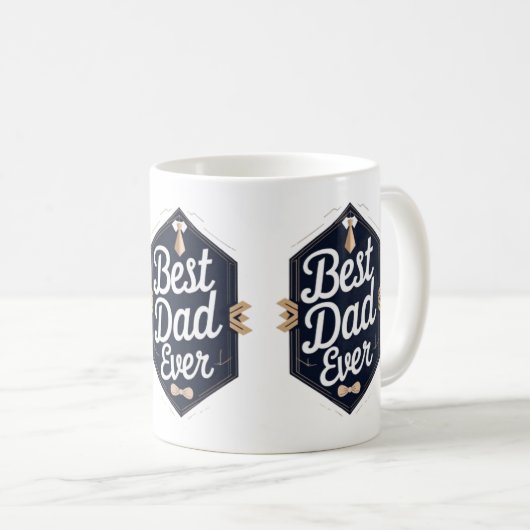 Elegant Vaderdag Mok ontwerp (Voorkant rechts)