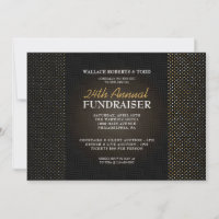 Elegant Veiling Corporate Gala Fundraiser Uitnodig