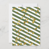 Elégant verdure docteur Carte de remerciements (Dos)