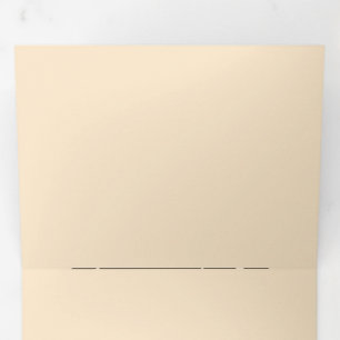 Elegant, verfijnd, strak & minimalistisch drieluik uitnodiging