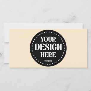 Elegant, verfijnd, strak & minimalistisch feestdagenkaart
