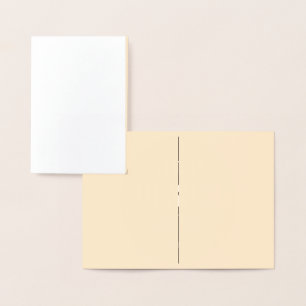Elegant, verfijnd, strak & minimalistisch folie kaarten