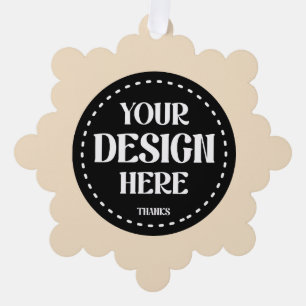 Elegant, verfijnd, strak & minimalistisch ornament kaart