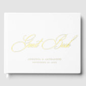 Élégant Véritable Huile d'or et Mariage blanc (Recto)