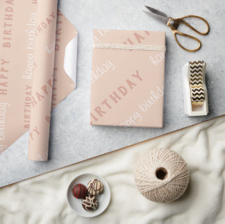 Elegant Verjaardag Inpakpapier