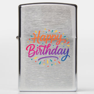 Elegant verjaardagskalligrafie ontwerp
