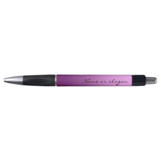Elegant Verlooproze met aangepaste tekst Pen (Voorkant)