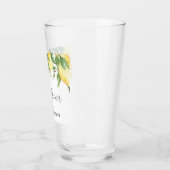 Élégant verre à Fête des mariées de citron (Gauche)