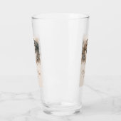 Élégant verre de mariage (Gauche)