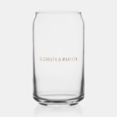 Élégant verre Mariage Brown (Recto)