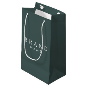 Élégant Vert foncé personnalisé Petit sac de vente