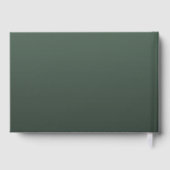 Élégant Vert Minimaliste (Verso)