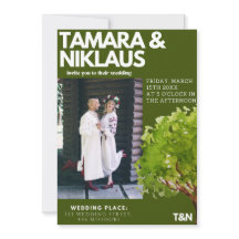 Elegant vet bos groen slavisch foto bruiloft